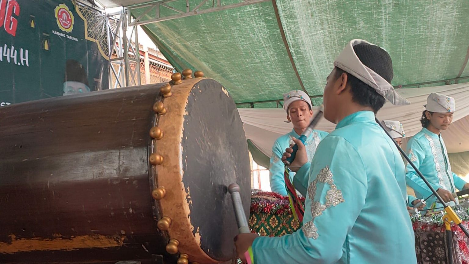 Lestarikan Budaya, Desa Tridayasakti Menggelar Festival Rampak Bedug